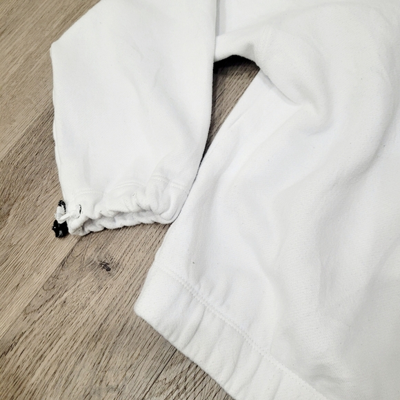 Calvin Klein Performance White & Black Quarter Zip Up Sweatshirt Size: XL - Picture 7 of 10